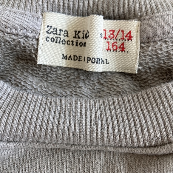 Zara Kids Colection Sweatshirt with Reversible Sequins size 13/14 - Picture 6 of 7
